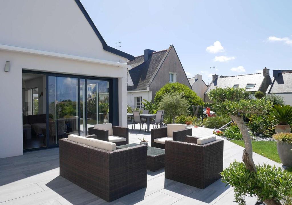 Etel Villa | Étel : Maison moderne 5 pièces, 4 chambres, jardin, wifi - FR-1-479-207