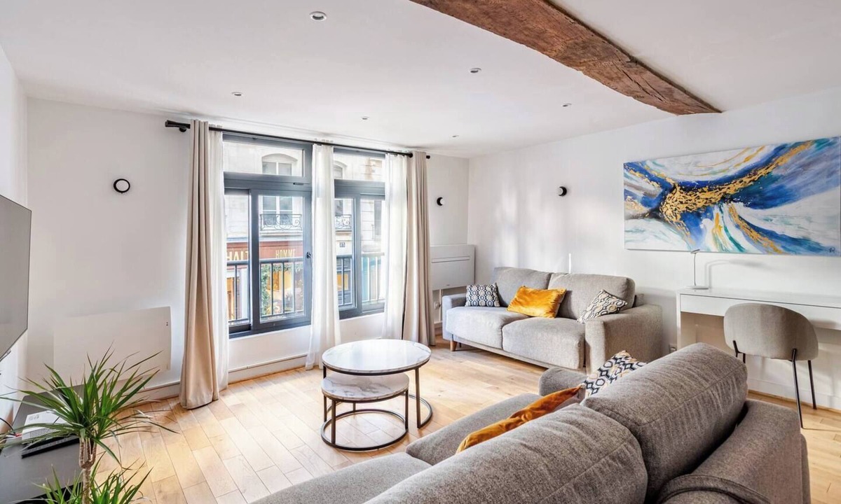 Bonne-Nouvelle Apartment | 1. APARTEMENT PARIS CENTRE 60m2 3 beds - 2/6 pers. Air conditioning