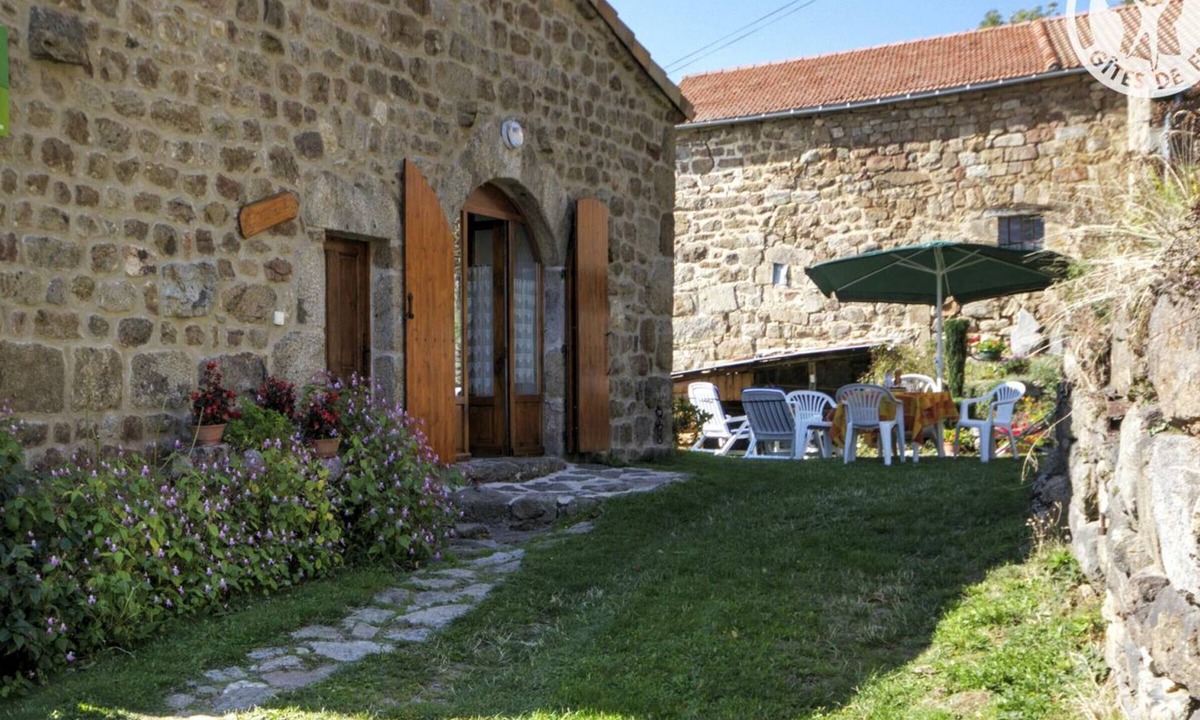 Burdignes Cottage | 16th Century Cottage with Fireplace Near Burdignes