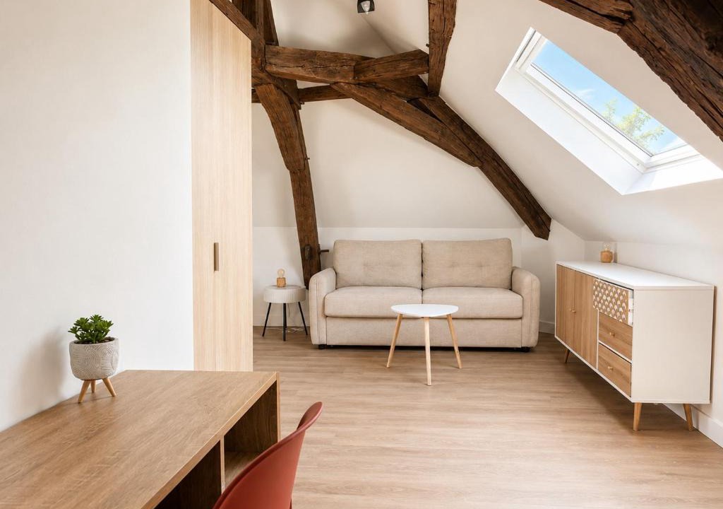 Madeleine - Saint-Leonard Apartment | Agreable studio confortable pres du coeur de ville - 2 pers