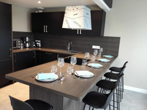 Saint-Quentin Apartment | Apartment Moderne Duplexwohnung mit Durchgang in der Nähe von SPA by Interhome