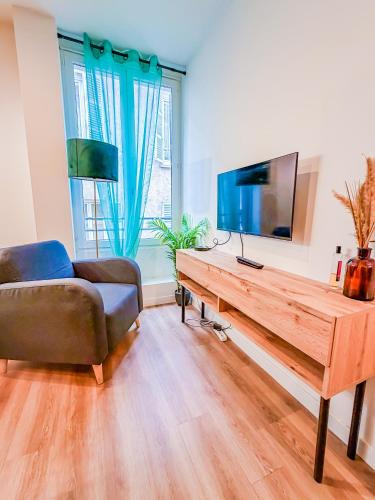 La Celle-sous-Gouzon Apartment | Appartement coquet au coeur de Vichy