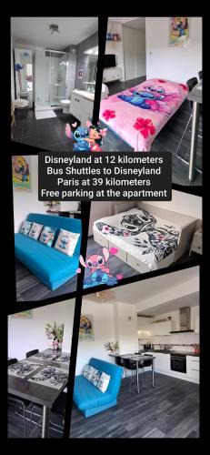 Crecy-en-Brie Apartment | Appartement studio O fil de l'O à 12 kilomètres de Disneyland Paris