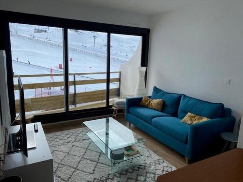 Arette Apartment | Arette: Appartement 6 pers, accès pistes, parking, balcon - FR-1-602-121