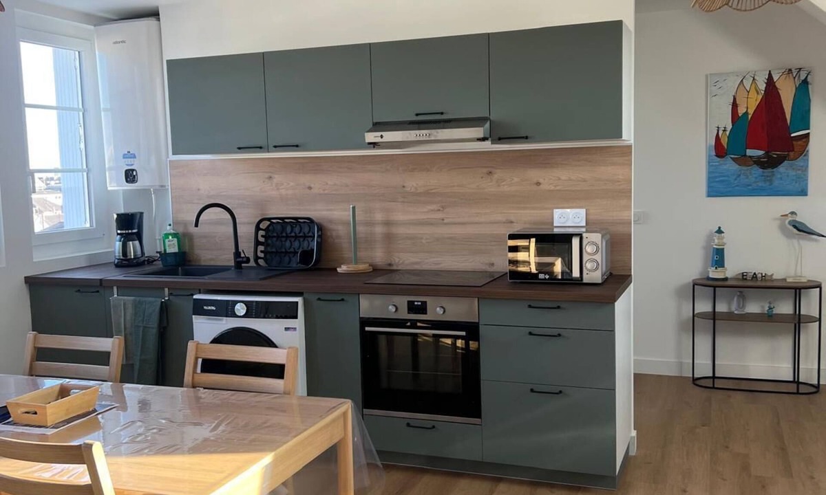 Saint-Nazaire Apartment | Atlantic getaway, sea, beach and relaxation apt type 3 furnished and equipped