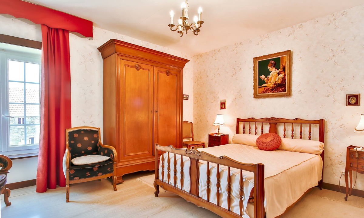 Acqueville Bed & Breakfast | Authentic guest room in a Norman manor—homemade breakfast included