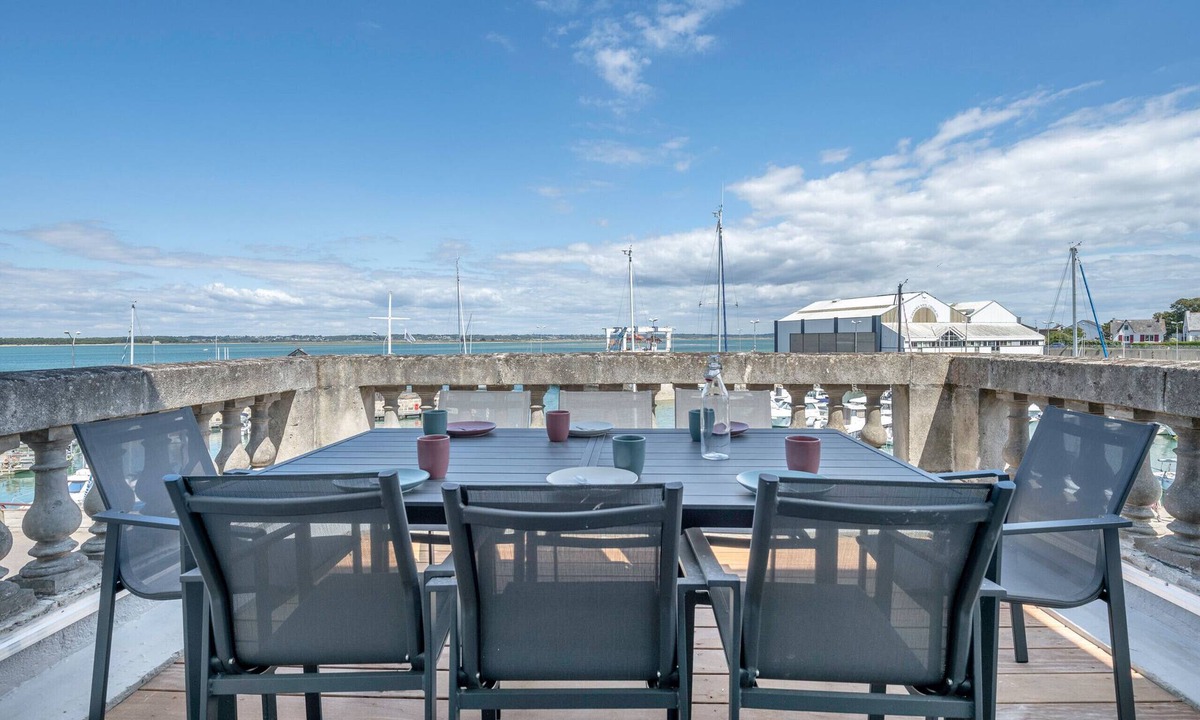 Le Croisic Apartment | Beautiful flat with view on the port of Le Croisic