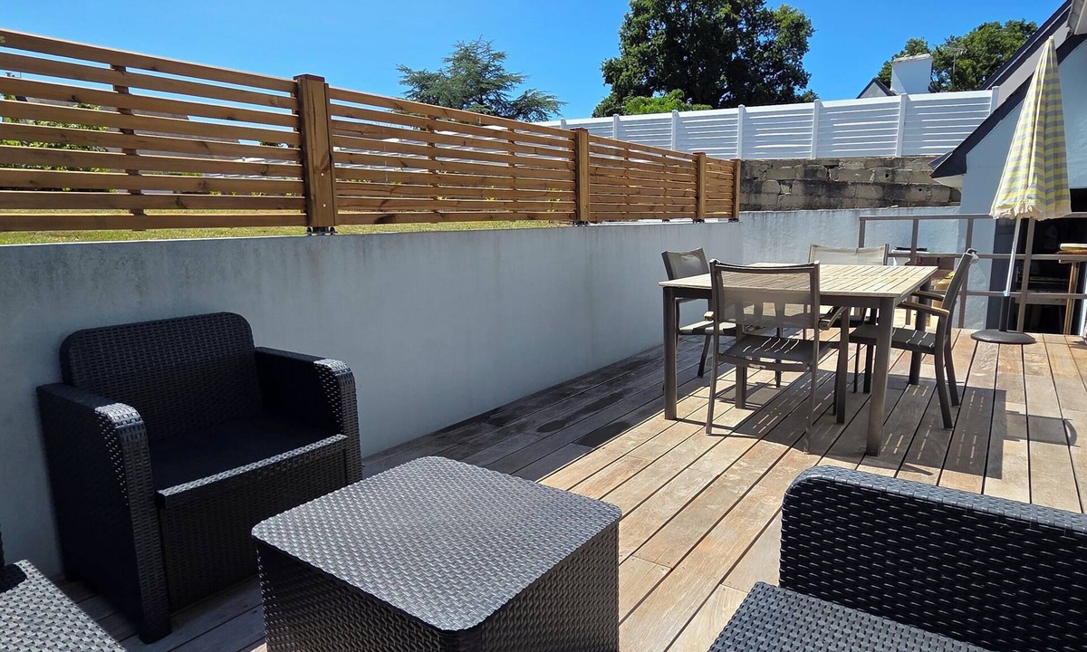 Nevez House | Belle Maison Lumineuse Avec Jardin Clos au Centre de Nevez - 500m des Commerces