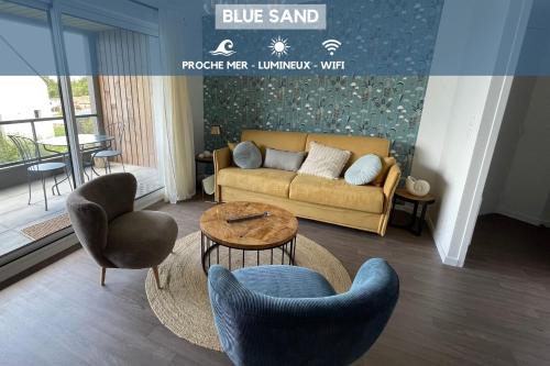 Saint-Philibert Apartment | Blue Sand - Appartement cosy-neuf à 500 m du bourg