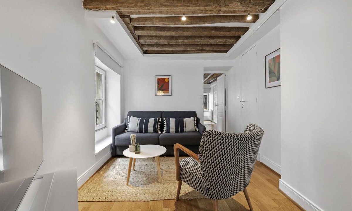 Saint-Merri Apartment | Cactus, 1BR/1BA, 5 people