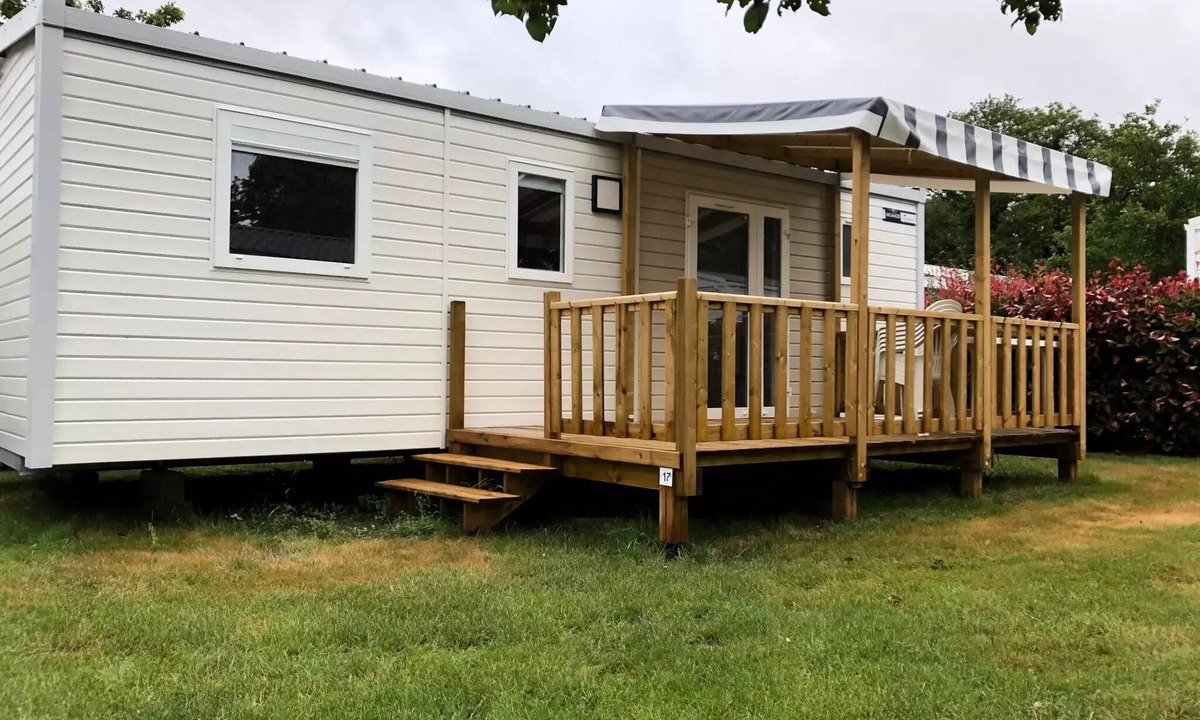 Pont-Scorff House | Camping Entre Terre et Mer * - Mobil home Comfort (3 bedrooms) 6 people