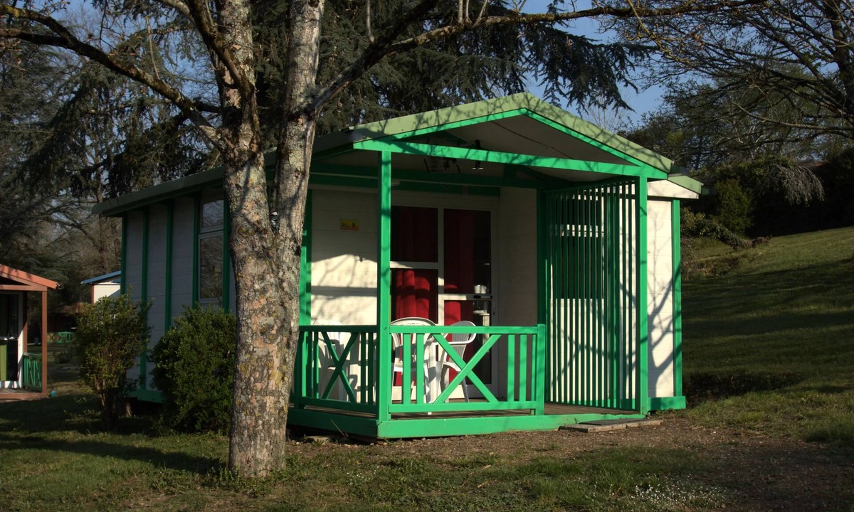 Saint-Gaultier Ski Chalet | Camping L'Oasis du Berry * - Prestige Chalet 3 rooms 3 people