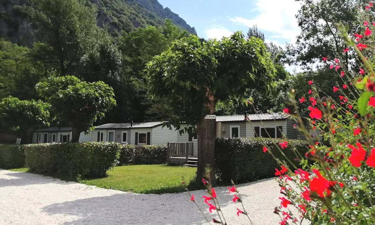 Axat House | Camping Le Moulin du Pont d'Aliès* - Mobilhome Trigano 31 m2 6 persons