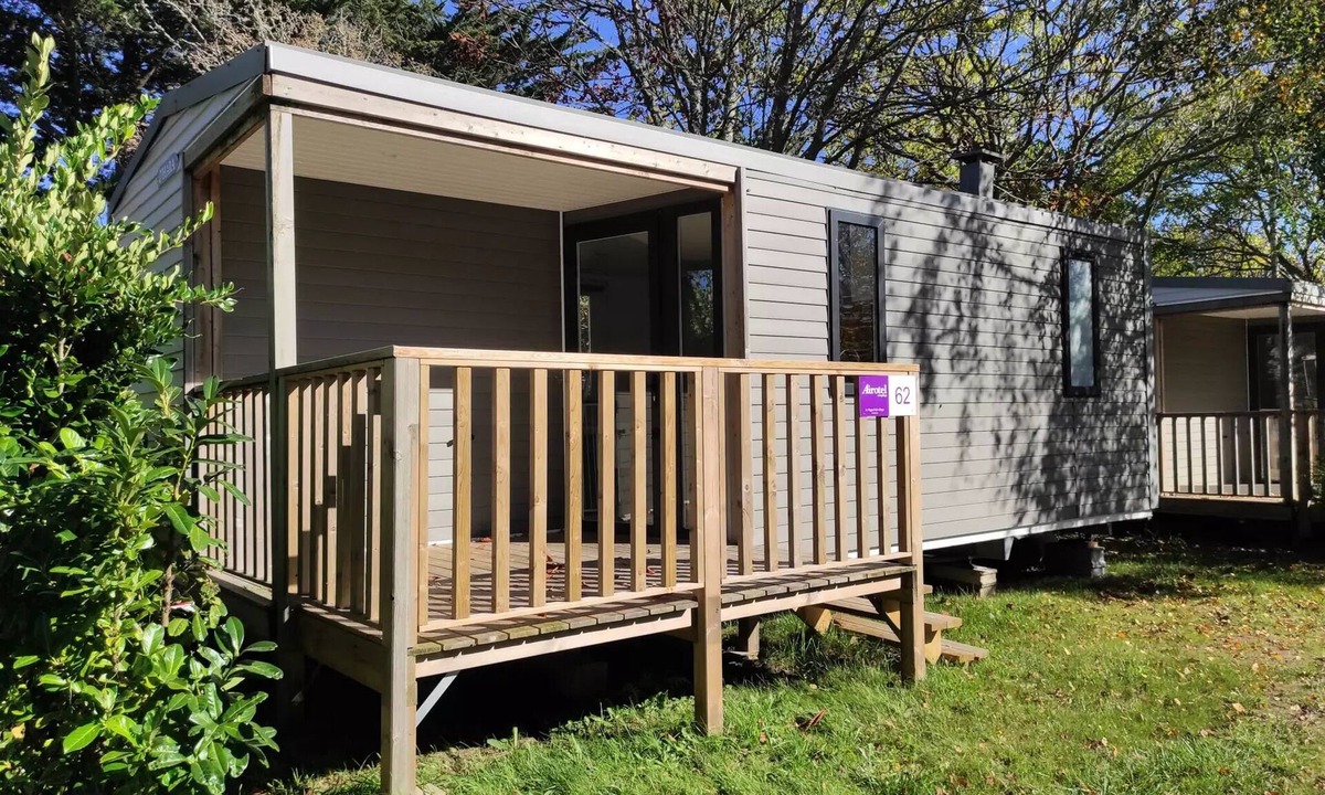 Nevez House | Camping Le Raguenès Plage* - Mobile home Celtik 3 rooms 4 people