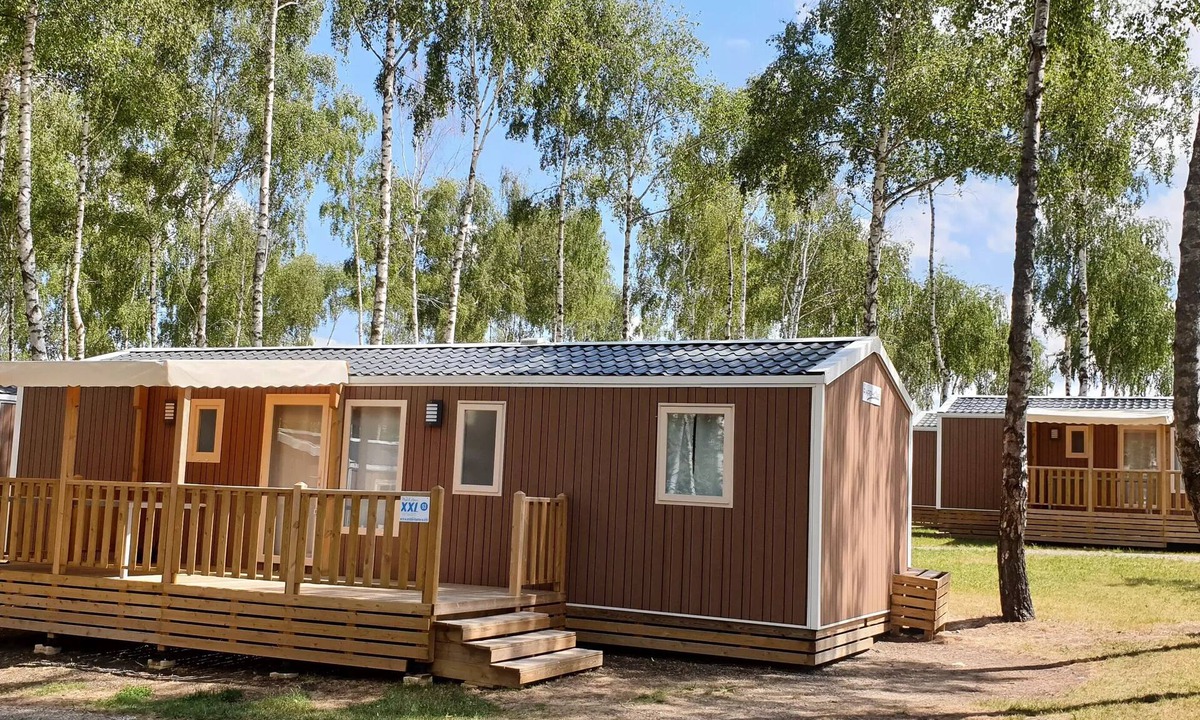Chatel-Guyon House | Camping Le Ranch des Volcans * - Mobile Home 5 Rooms 10 People