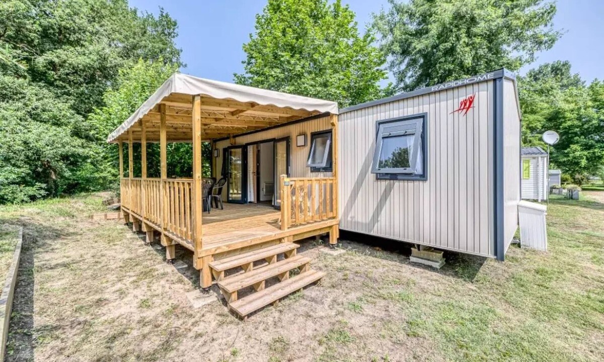 Saint-Paul-en-Born House | Camping maeva Escapades La Clairière * - Comfort Mobile Home 4 Rooms 6 People + TV