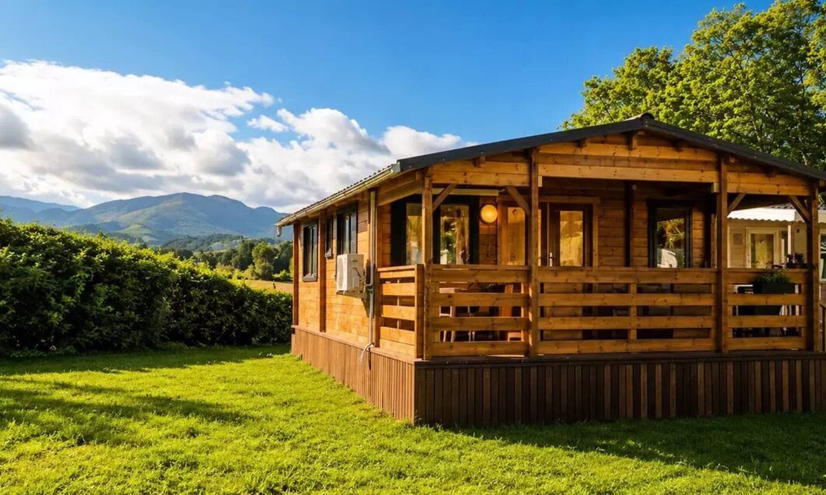 Gotein-Libarrenx Ski Chalet | Campsite Uhaitza* - Noe wooden chalet 5 people