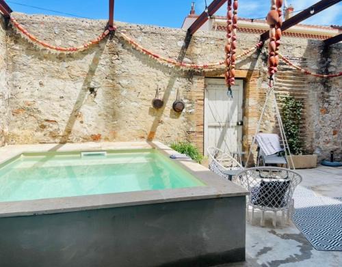 Saint-Hippolyte Villa | Can Montgaillard - La Villa avec Piscine - 3 chambres - proche Mer