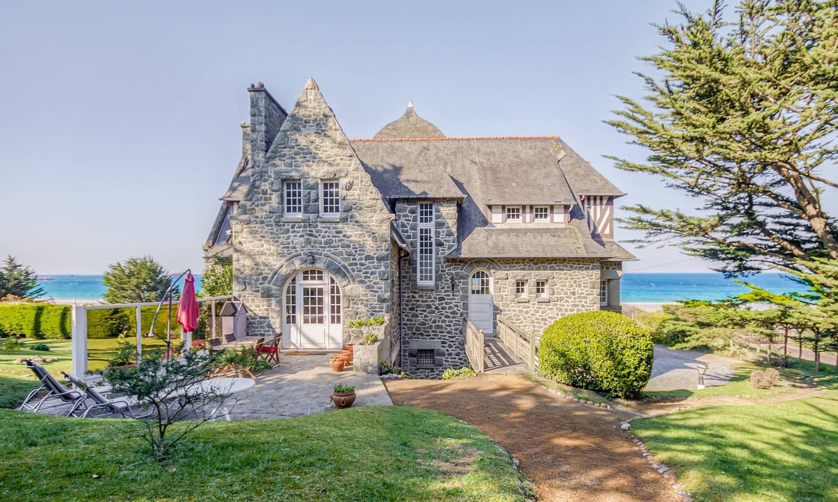 Sables-d'Or-les-Pins House | Castel Breiz - Maison vue mer, accès plage Fréhel