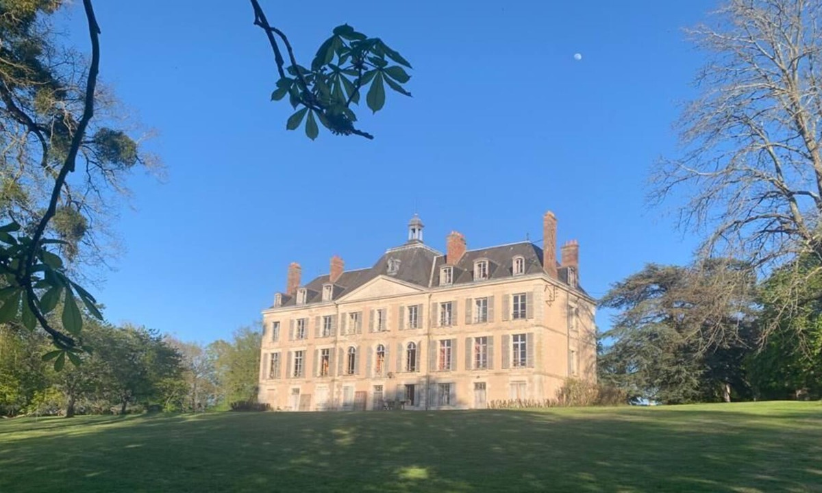 Poilly-lez-Gien House | Castle for 2-20 guests at the Loire with pool & Parc (horse boxes)