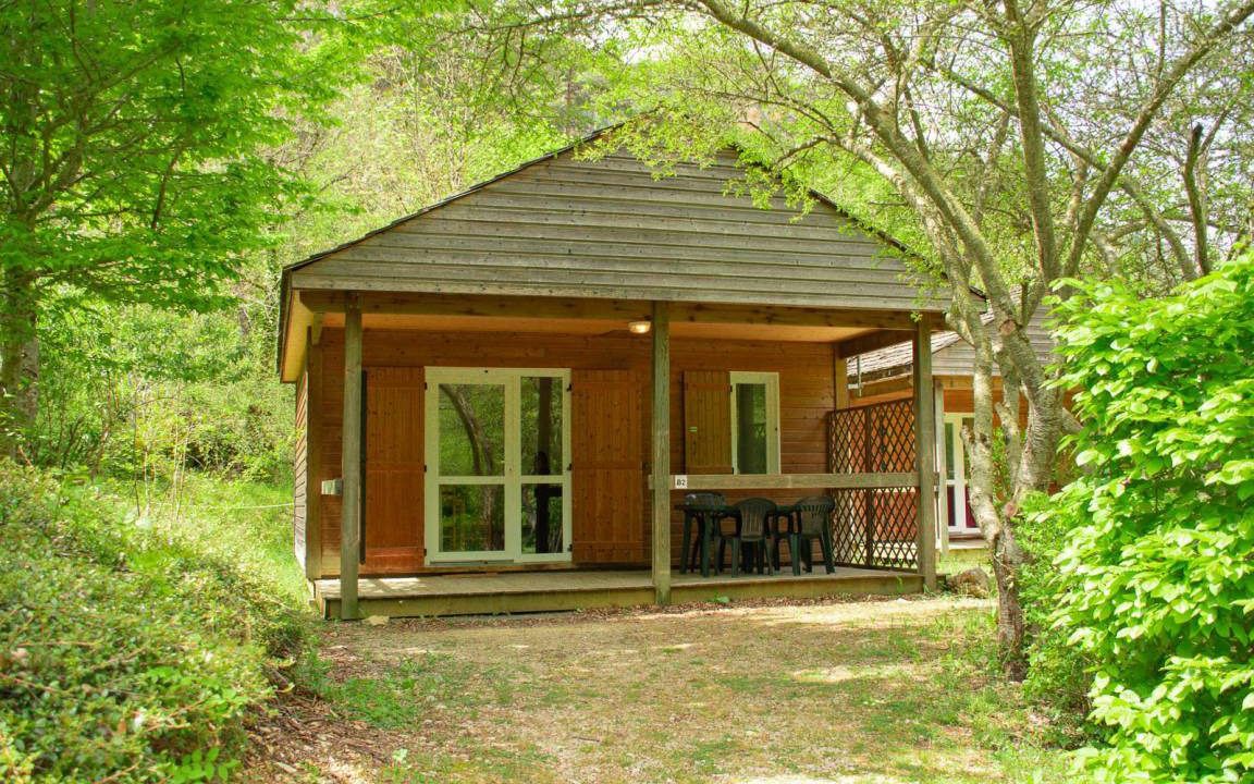 La Canourgue Ski Chalet | Chalet 4-5 pers au Camping du Golf - LZV025B1