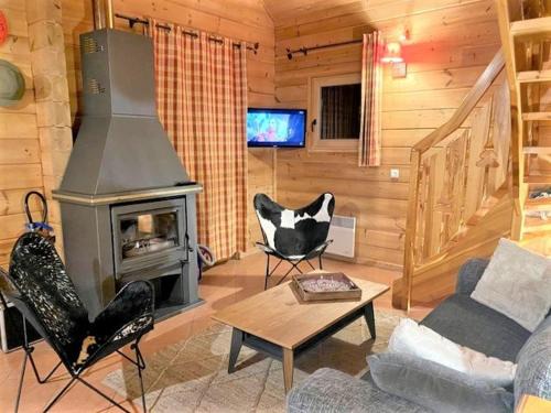La Joue du Loup Ski Chalet | Chalet 5 pièces avec terrasse et parking - FR-1-504-624