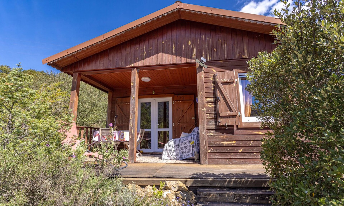 Rouffiac-des-Corbieres Ski Chalet | Chalet 'Corbieres' with Mountain View, Shared Pool, and Private Terrace