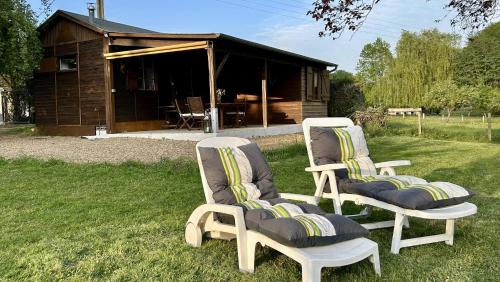 Duneau Ski Chalet | Chalet cosy 4pers Rivière Animaux 25min du Mans