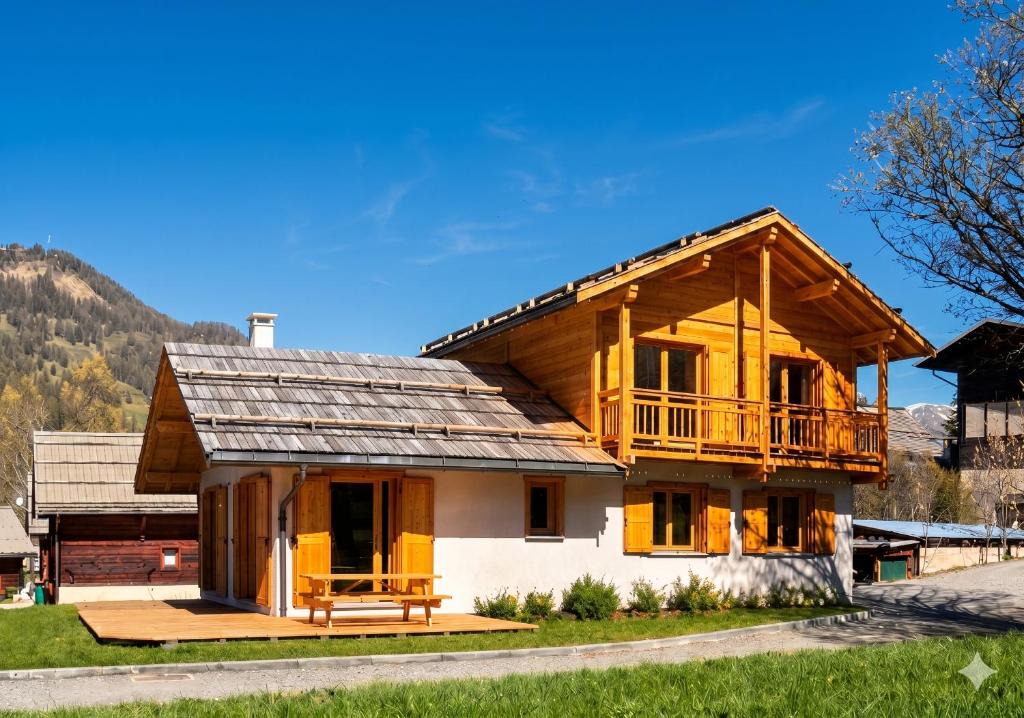 Molines-en-Queyras Ski Chalet | Chalet de charme 8 pers Vue montagne Terrasse Queyras