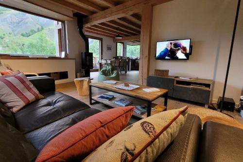La Grave Ski Chalet | Chalet l'Ecrin, 6 pers, vue panoramique sur la Meije