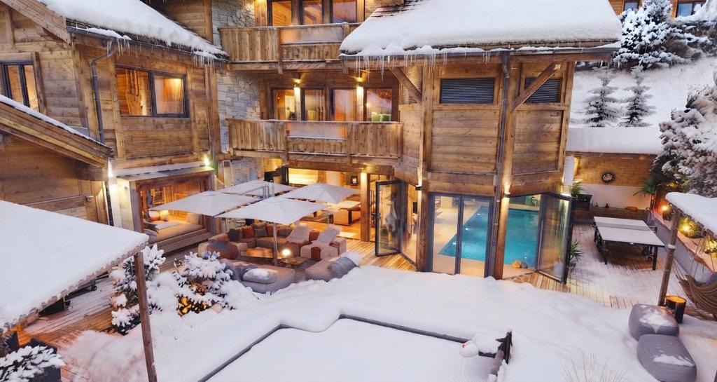 Monetier-les-Bains Villa | Chalet ORPIN Serre-Chevalier piscine cinéma sauna