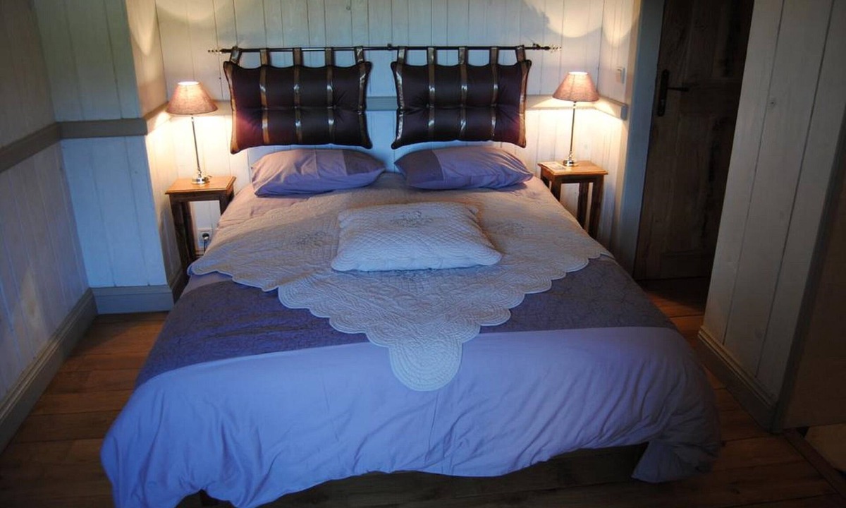 Tendu Bed & Breakfast | chambre double avec vue sur parc