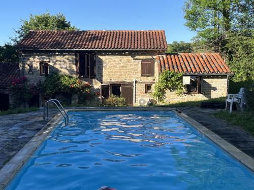 Espinas House | Chambre indépendante avec piscine à Saint Antonin