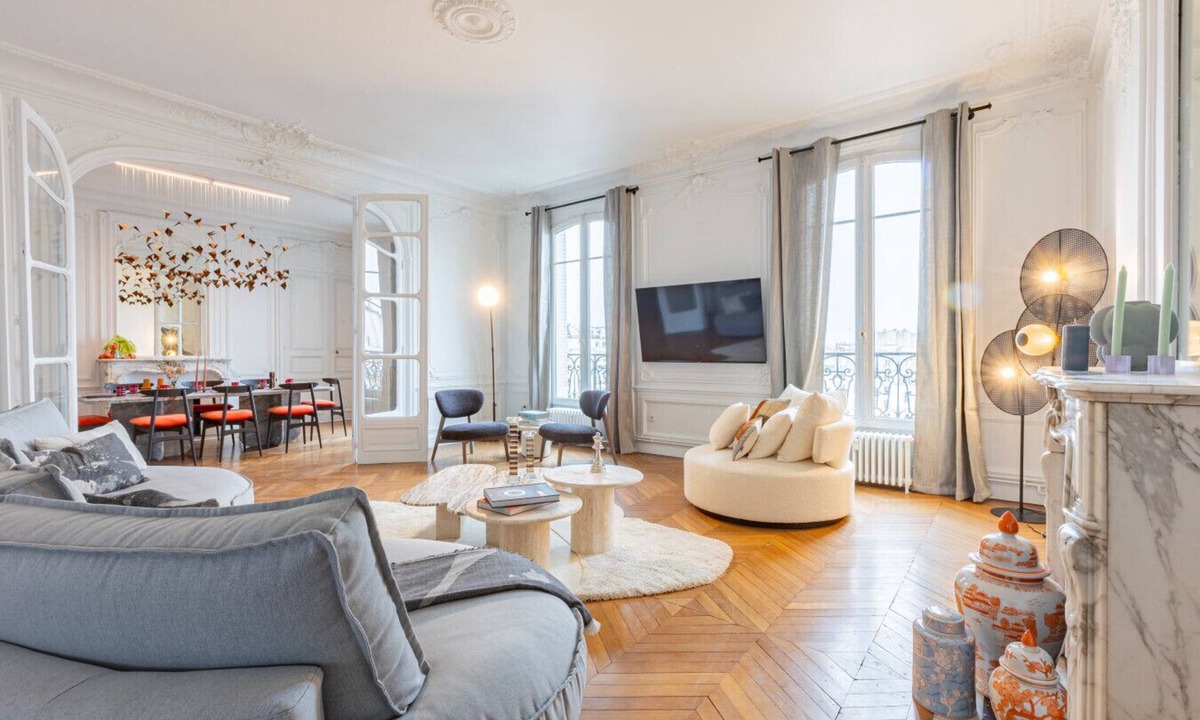 Neuilly-sur-Seine Apartment | Charles de Gaulle - 4 chambres - Bail Mobilité