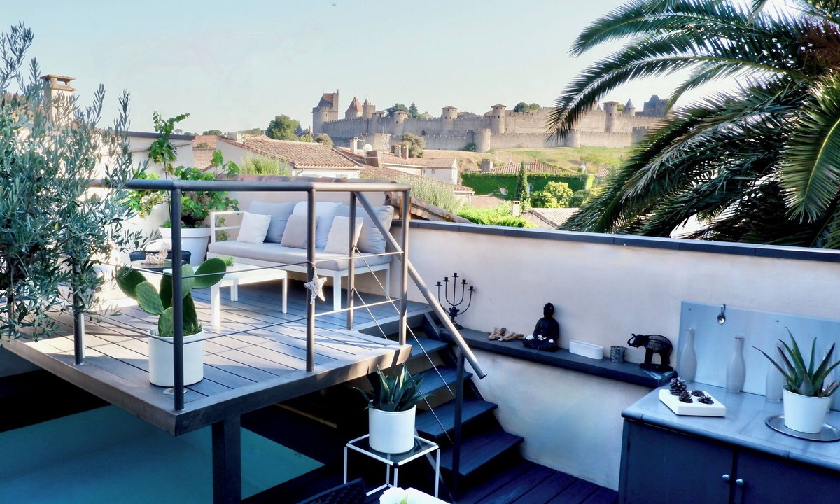 Carcassonne House | Charming 3-bedroom house with WiFi, AC in fabulous Carcassonne