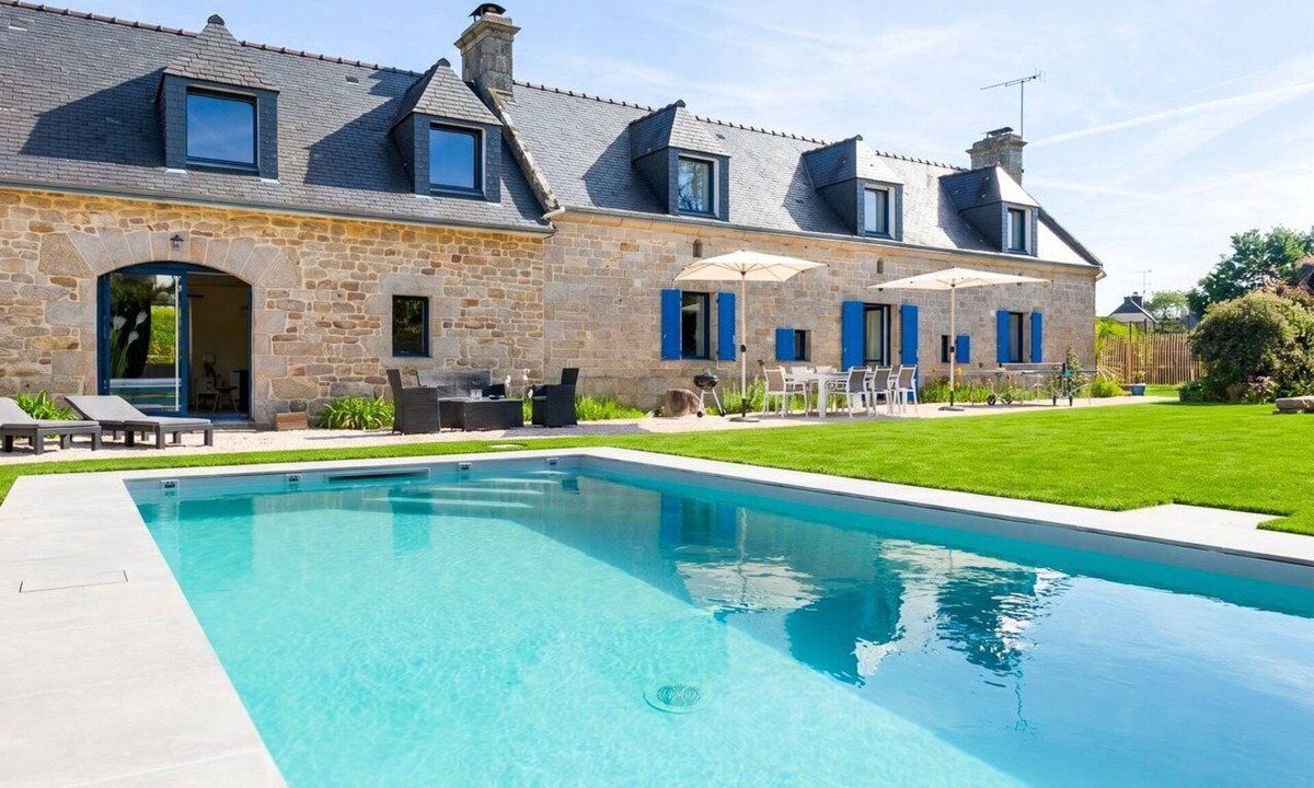 Combrit Villa | Charming villa with heated pool Sainte-Marine - Village and beaches on foot