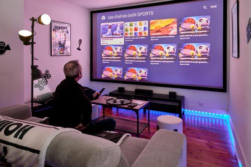 Riom House | Cinéma Privé Maison Cosy Romantique