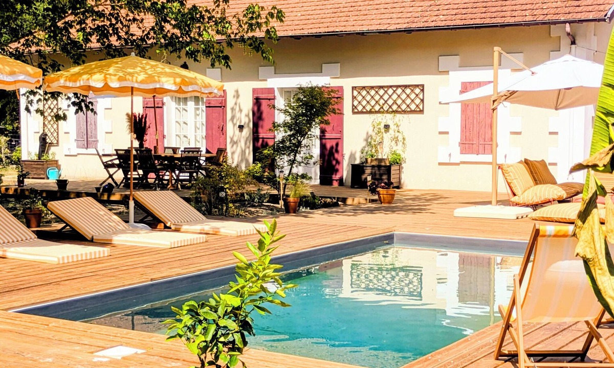 Vielle-Saint-Girons House | Clos du Fâ: A wilderness getaway in a peaceful haven: forest, ocean, swimming pool