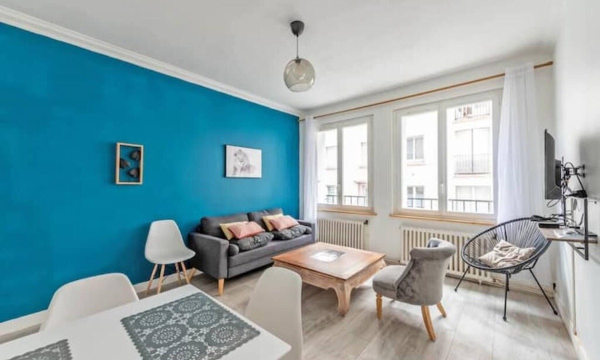 Rive Droite Apartment | Cosy Appart 3 Chambres Centre de Brest