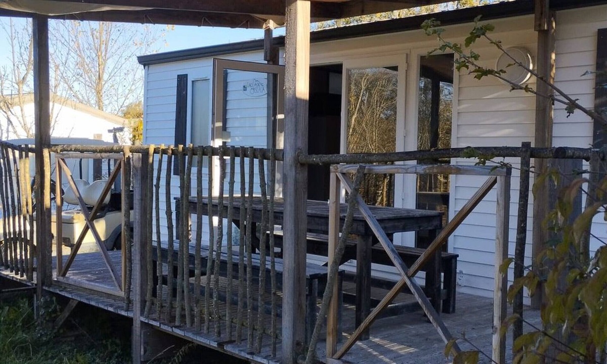 Martiel House | Cozy mobile home with terrace for 5 people