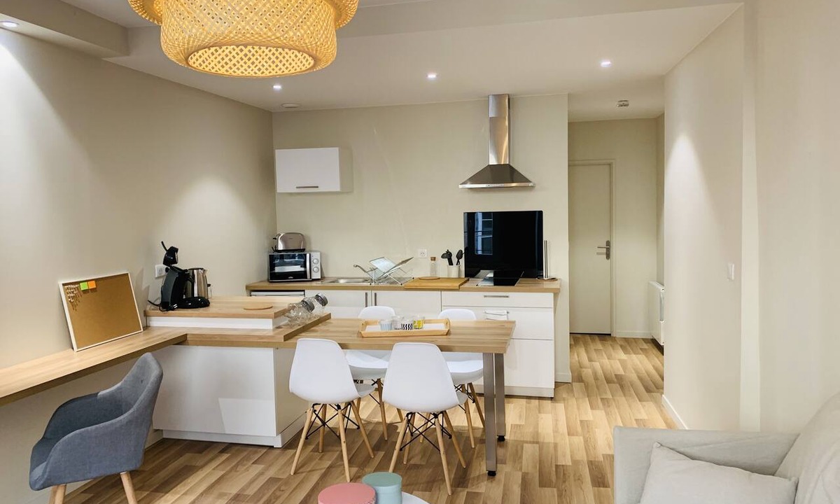Clermont Ferrand City Centre Apartment | "Cozy spirit" on central plateau