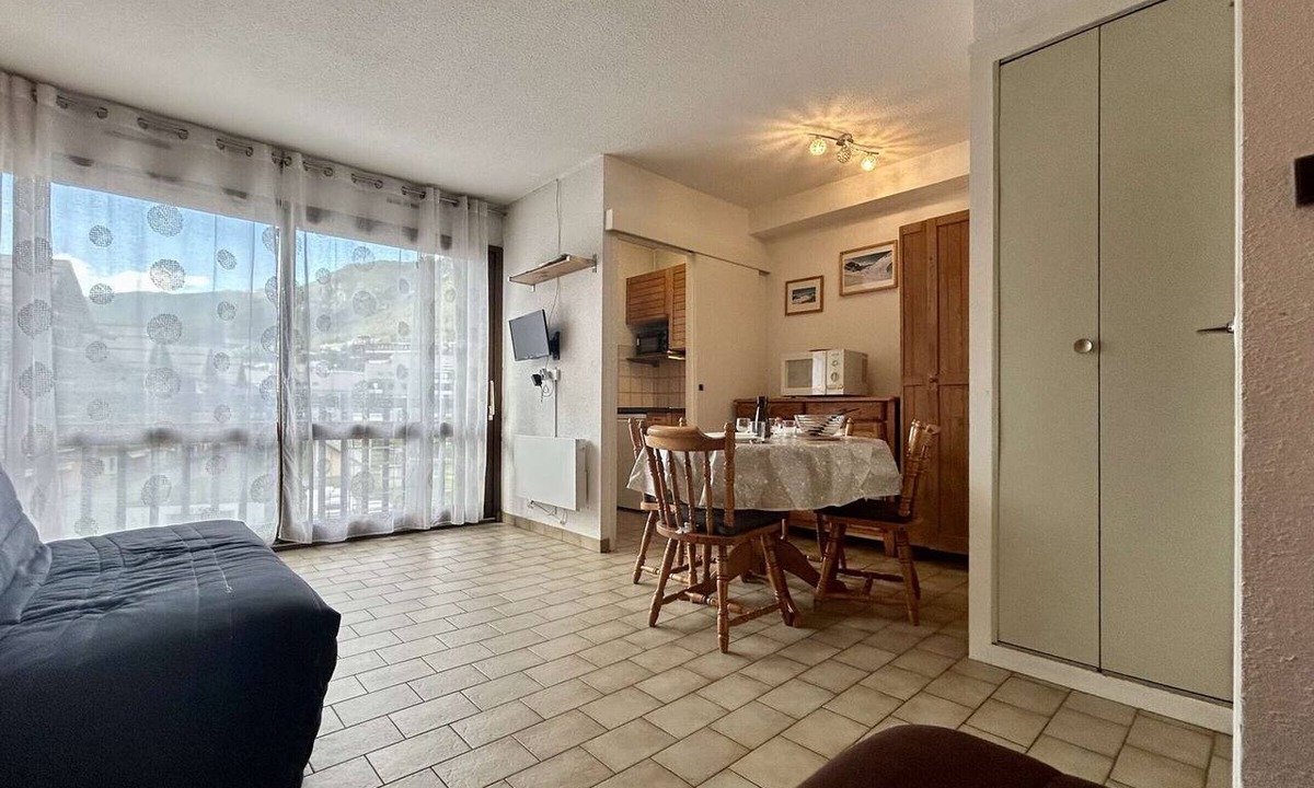 Briancon Apartment | Cozy Studio Near Briançon Center and Ski Lift