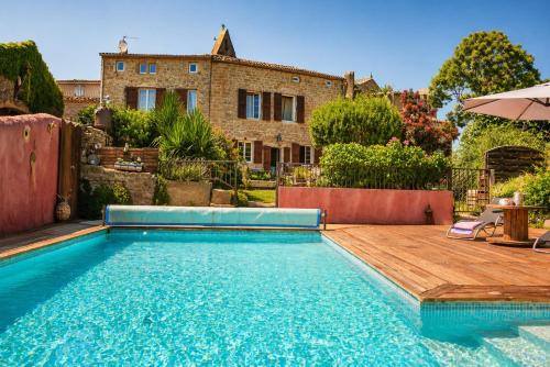 Villalbe House | Domaine du Prieuré avec Piscine Ancien Couvent & Presbytère