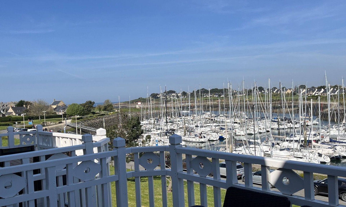 Arzon Apartment | Duplex 6 pers Port du Crouesty - terrace, port and sea view. Rated 3 *