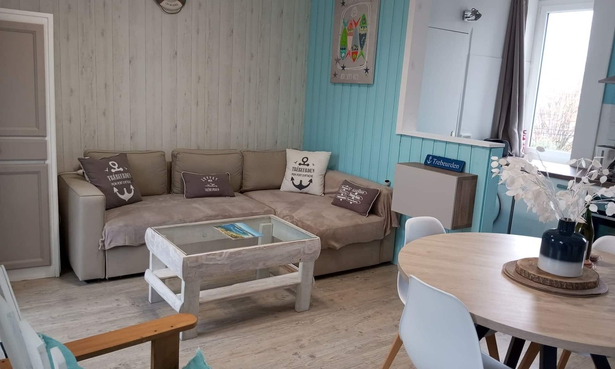 Trebeurden Apartment | Duplex sea view - Terrace - Near the sea - Rated 3*.