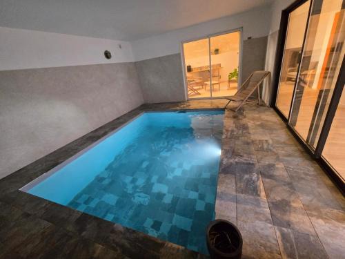 Saint-Jean-Saint-Maurice-sur-Loire House | La Bergerie indoor pool and magnificent views