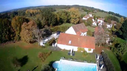 Saint-Cirq-Souillaguet House | Gîte de l'Ane Papillon-3 chb- piscine-jardin