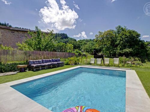 Belmont-de-la-Loire House | Gîte en pierres avec piscine partagée - FR-1-496-126