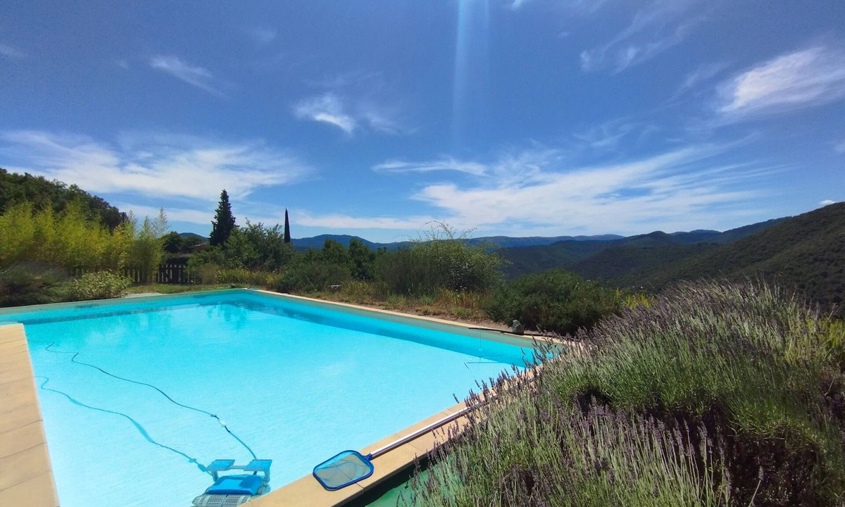 Saint-Andre-de-Majencoules House | Gîte Iris - Mas de la Petite Occitane - Cévennes sud - Nature, Hiking, Swimming pool