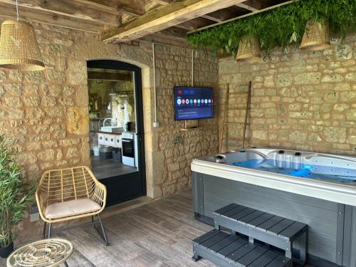 Valognes House | Gîte La Boulangerie de La Trigalle avec SPA privé